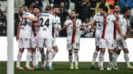 Beşiktaş tek golle kazandı