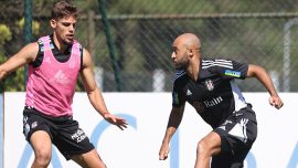 Beşiktaş'ta Tayfur Bingöl ile Nathan Redmond ilk kez takımla çalıştı