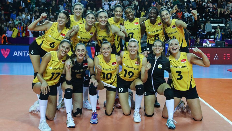 VakıfBank Kulüpler Dünya Şampiyonası’nda ikinci oldu