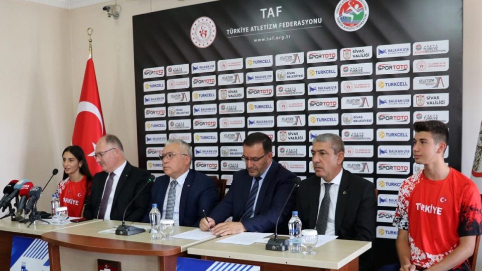 18 yaş altı Atletizm Balkan Şampiyonası Sivas’ta yapılacak